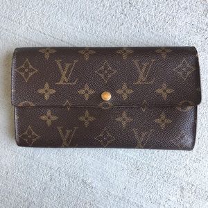 Louis Vuitton Monogram Sarah Bifold Wallet Clutch